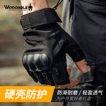  2020 upgraded version of special forces tactical gloves Outdoor protection fighting army fans half-finger black hawk anti-stab summer men anti-cut