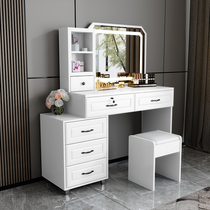 New dressing table bedroom modern simple small apartment makeup table storage cabinet integrated Net red ins Wind dressing table