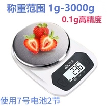 Xiangshan kitchen scale Baking electronic scale Precision mini jewelry scale Household food scale 1g small scale weighing gram scale