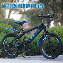 Childrens mountain biking boys and girls 6-13 years old pupils 182022 inch variable speed disc brake bicycle