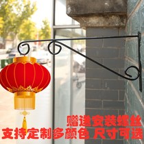 Bracket Tie Art Deco Balcony Rack Outdoor Flower Shelf Wall-mounted Hanging Basket Hanging wall Green Roof bracket hanging hooked lantern