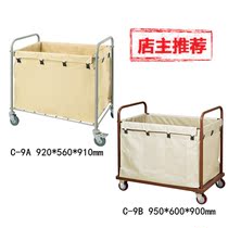 Hotel restaurant special mouth cloth recycling car hotel hand push service cloth car room mouth health service car