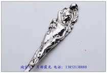 Western silverware antique collection 1899 American Reed Barton 36g gentle love sterling silver spoon