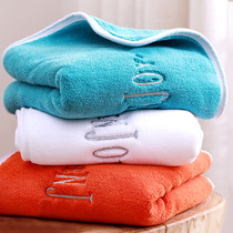 Towel absorbent wash face home female male couple coral velvet non-cotton wipe hair high thick soft bath