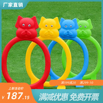Kindergarten outdoor hurdle children drill cave arched door Plastic drill hole drill ring Kindergarten sports equipment toys