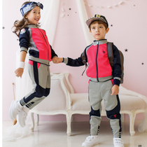 Kindergarten garden suit Spring and autumn suit Primary school uniform Teacher parent-child sports British style Childrens class suit