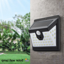Wilder 40LED solar wall lamp waterproof Human Body Sensor Lamp landscape courtyard wall lamp home lighting street lamp