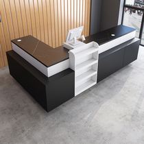 Leo supermarket cash register counter Tobacco and wine cabinet Maternal and child store shelf Convenience store Pharmacy Fruit store small corner bar