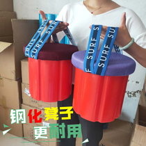 Agricultural work portable stool large shed stool lazy ass Pier foam stool farm plastic small bench convenient stool