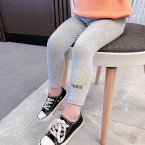 Girls underpants childrens spring clothing thin outside wearing foreign air black pants baby spring autumn season 2022 new children