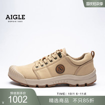 AIGLE AIGLE TL LOW CVS mens LOW-top anti-water anti-fouling Steam Cotton outdoor fashion rubber shoes