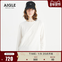 AIGLE AIGLE 2021 New CASEW ladies DFT quick-drying comfortable casual fashion long sleeve T-shirt