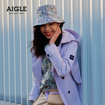 Star same-AIGLE AIGLE 2021 spring summer ACRID PR neutral print fashion casual comfortable fishermans hat