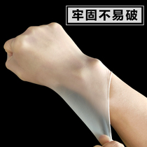 Kitchen Disposable Gloves 100 Thickened Latex Stickers Durable Home Catering TPE Extraction