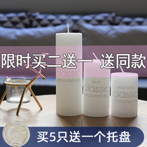 Scented candle Smoke-free essential oil Birthday wedding proposal Romantic INS European household large cylindrical scented candle