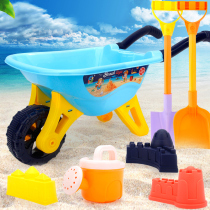 Children's Beach Toy Set Seaside Castle Hourglass Shovel and Bucket Baby Play Sand Digging Cassia Tools