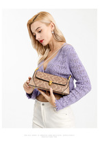 Shanghai spot Qingpu Outlet counter for baguette bag vintage print shoulder underarm bag