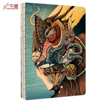 Chihiro original illustration stationery 16K sketch book Simple beginner art students dedicated naked thickened B5 hand ledger painting book students blank 200 pages painting sketching hard shell sketching notebook