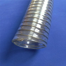 PU steel wire smooth hose TPU transparent oil-resistant high temperature Polyether liquid conveying pipe food grade plastic pipe