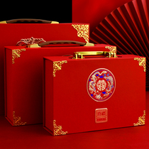 Wedding gift box engagement gift box engagement gift box fixed marriage Red Money Box wedding woman dowry box gift box box