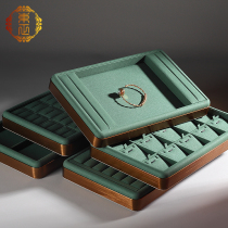 Dongzheng jewelry display plate Bracelet storage plate Jewelry display plate Light luxury storage plate Display props ornaments
