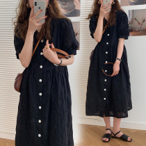 Maternity summer dress Summer thin large size nursing skirt Summer fashion small fresh maternity summer suit