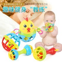 Infants children baby pacifying rattles hand-grabbing ball toys newborn hand-scratching 0-6-12-1 8 months early teaching puzzle