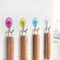 Hook powerful viscose wall upper kitchen wall-mounted bearing no-mark adhesive free of punching and sticky hook clothes hanging clothes hook