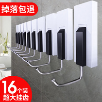 Hook strong viscose wall kitchen wall hanging load bearing seamless paste non-perforated viscose hook clothes hook