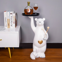 Housewarming new home gifts New home gifts Landing welcome Polar Bear practical wedding send new friends greenhouse ornaments