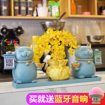 Opening gift decoration gift shop New store lucky business is booming Creative opening gift Golden Lucky Cat