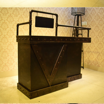 American Industrial Vintage Bar Bar Company Hotel Front Desk Clothing Store Cashier Gym Consultation Desk