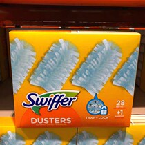 Spot United States Swiffer Duster in addition to static short handle 180 degrees dust Duster 28 Zhang magic Duster with handle