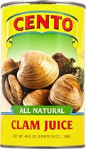 Cento All Natural Clam Juice 46 Ounce (Pack
