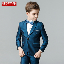 Childrens suit suit handsome boy flower girl dress piano catwalk show British style costume birthday party suit