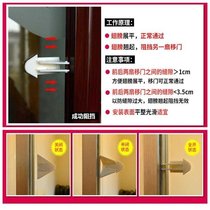 Langboer simple glass door practical bathroom rubber back toilet stopper glass partition mobile sliding door