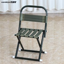 Rental house small furniture back chair portable stool folding fishing stool strong home space-saving Outdoor