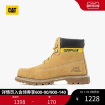 CAT Carter 2021 autumn and winter New evergreen classic yellow boots Men Outdoor non-slip boots men counter the same model