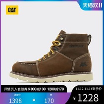 CAT Carter evergreen mens boots retro boots mens leather boots coffee series casual boots