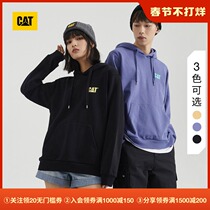 CAT Carter 2021 autumn new sweater men's casual logo embellishment drawstring hooded sweater pullover men