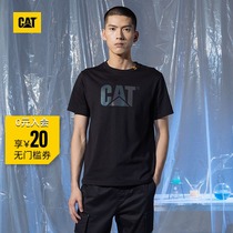 CAT Carter 2021 summer new short sleeve T-shirt men logo printing moisture breathable T-shirt men counter same model