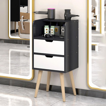 Barber shop tool cabinet hair salon special tool table Hair Salon Salon drawer type mirror table cabinet small hair cutting Cabinet