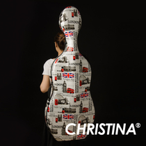 chrisitina Carbon Fiber Cello Box London Cello Bag Cello Box Accessories Box