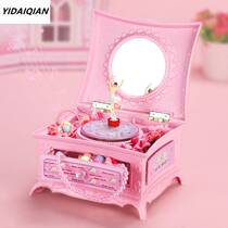 Music box music box girl girl jewelry box little girl princess 12 years old 10 children birthday gift crystal ball