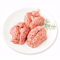 (Frozen meat) fine pig brain 3 pieces of Singapore local delivery