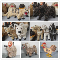 Beihai natural conch shell crafts animal twelve Zodiac life dog dragon chicken New Year gift