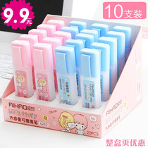 10-pack hobby pen erasable Magic Pen Pen student dual-use erasable pen full box wholesale