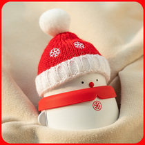 Snow Baoer Hand Warm Treasure Cute Charging Warm Baby Little Snowman Charging Treasure Two-in-One Student Hand Warmer