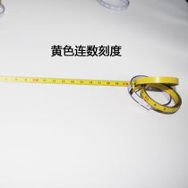 6MM wide self-adhesive ruler equipment ruler Flat paste ruler positioning scale mechanical woodworking lathe processing custom