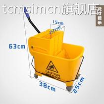 tcm thick mop squeezing bucket squeezing water car head squeezing water head pressing water car squeezing device cleaning basket car head dehydration drag